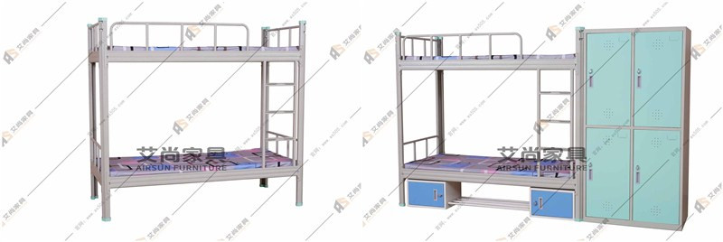 學(xué)生宿舍雙層鐵床