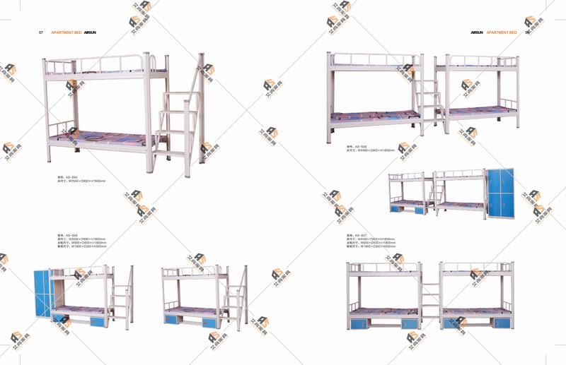 學(xué)生鐵架雙層床 學(xué)生鐵架雙層床