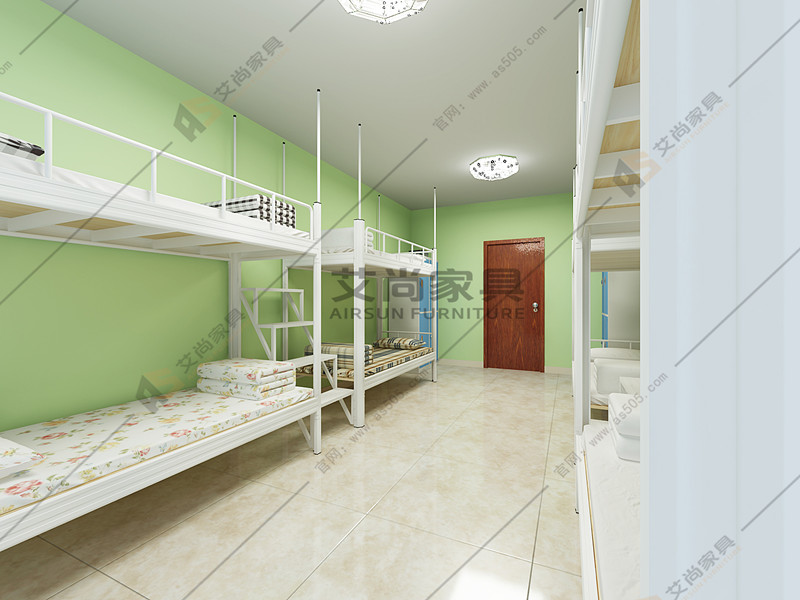 學(xué)生公寓雙層鐵架床