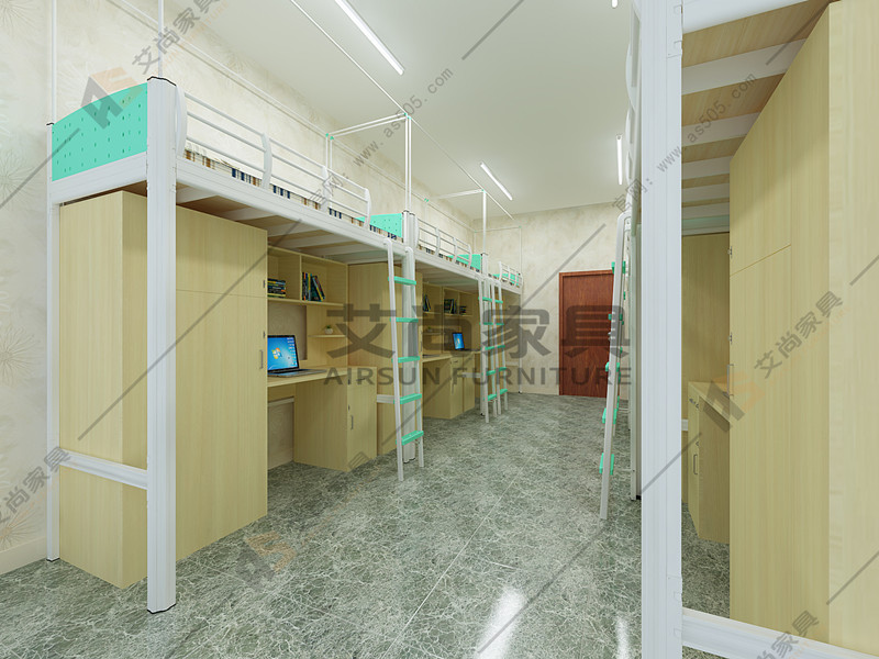 大學(xué)公寓鐵架床