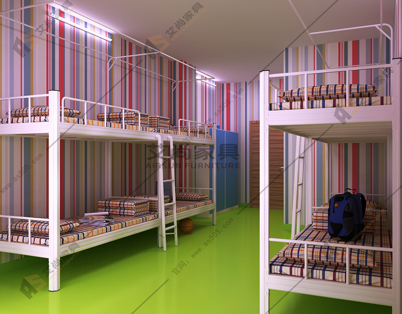 學(xué)生雙層鐵架床 學(xué)生雙層鐵架床