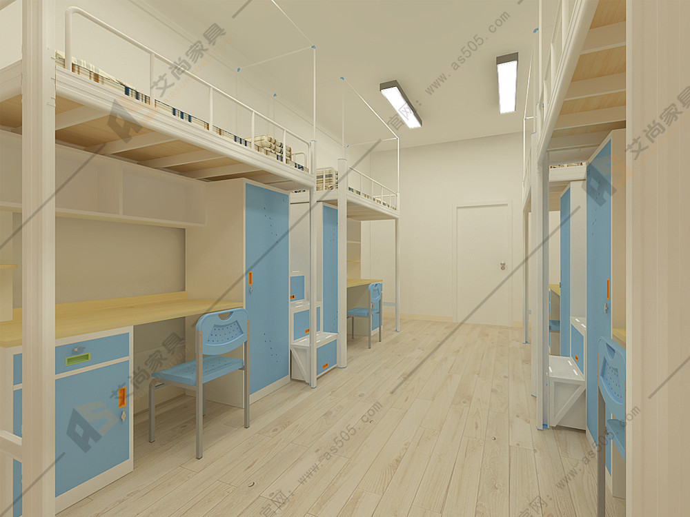 學生公寓床宿舍圖