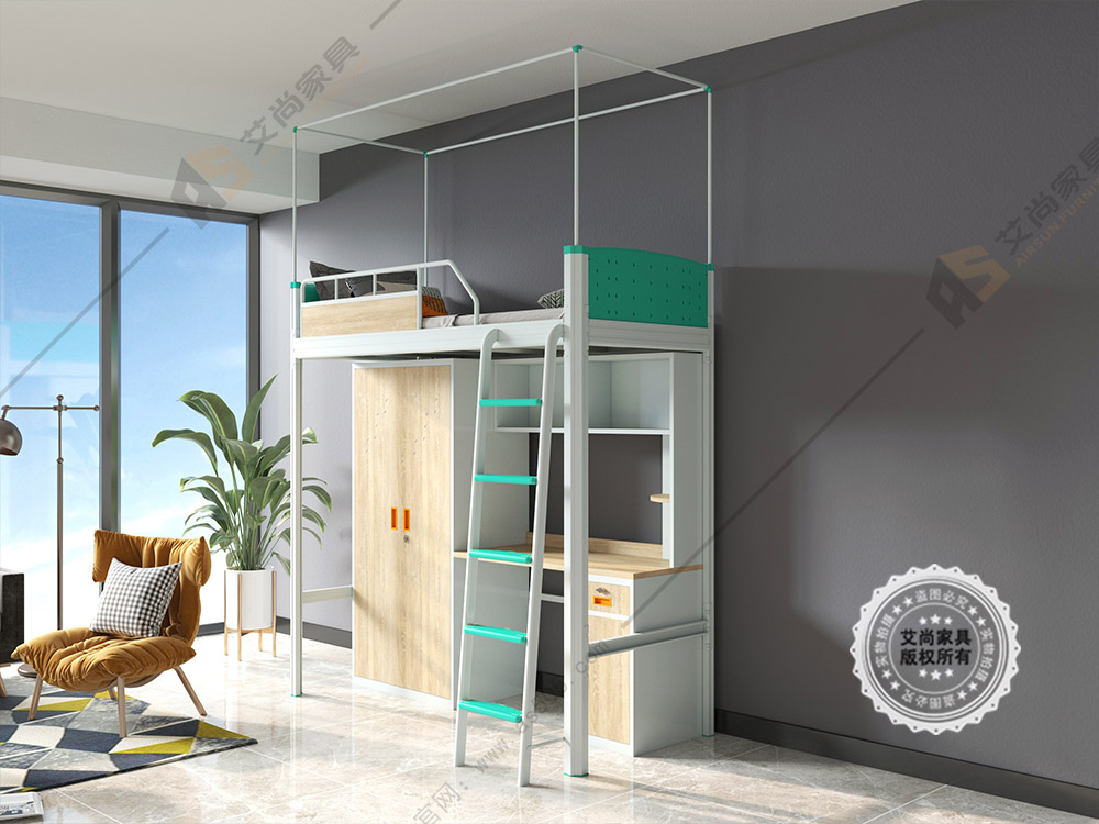 學生公寓鐵架床 學生公寓鐵架床